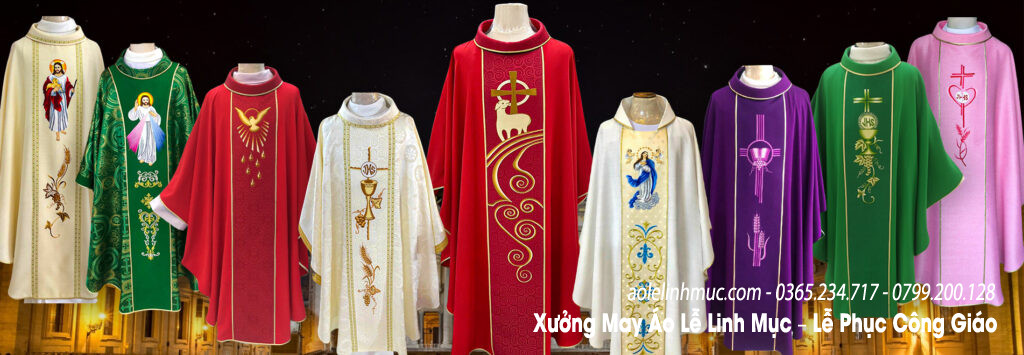 Mẫu áo lễ linh mục đẹp nhất